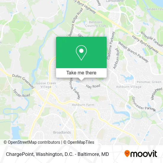 ChargePoint map