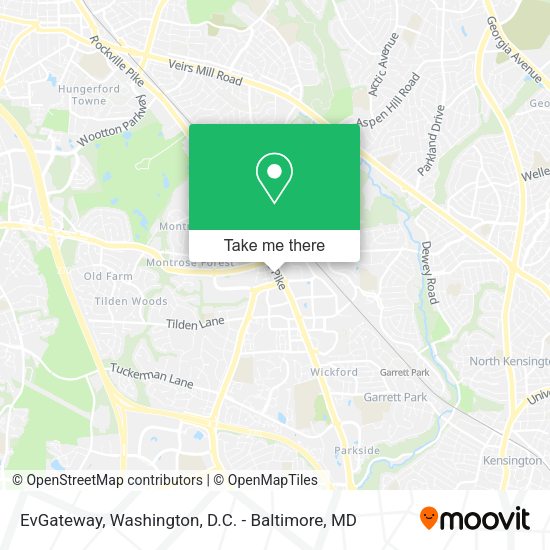 EvGateway map