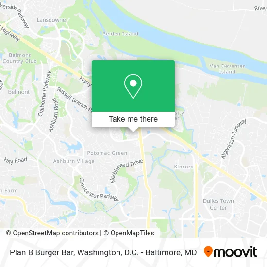 Plan B Burger Bar map
