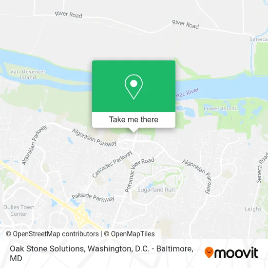 Oak Stone Solutions map