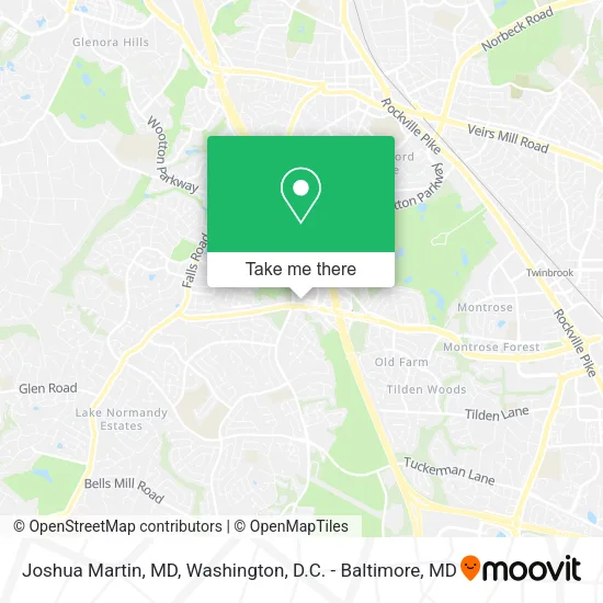 Mapa de Joshua Martin, MD