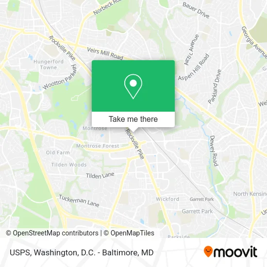Mapa de USPS
