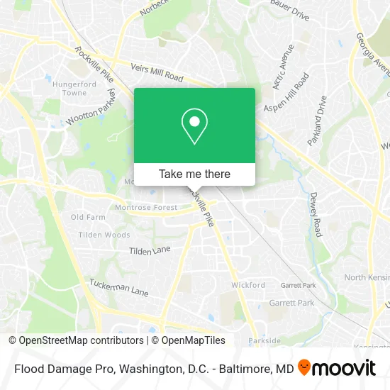 Mapa de Flood Damage Pro