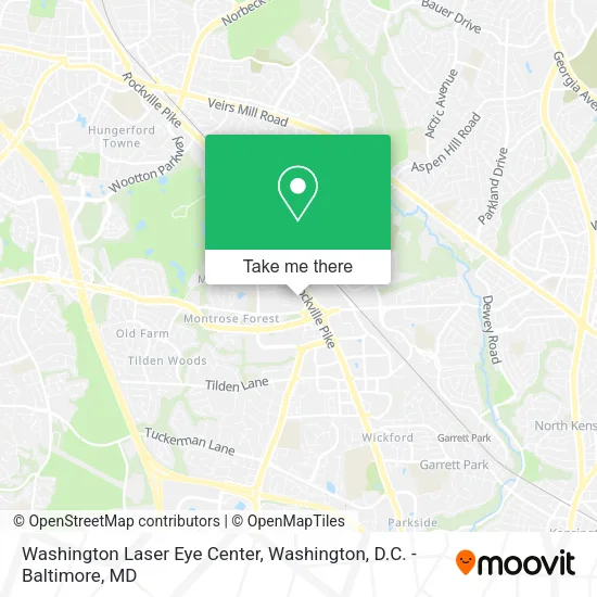 Mapa de Washington Laser Eye Center
