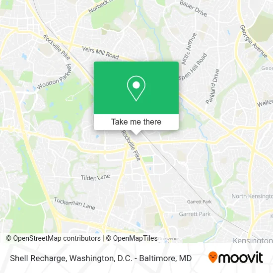 Shell Recharge map