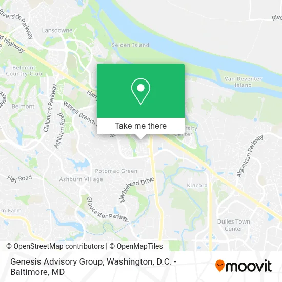 Genesis Advisory Group map