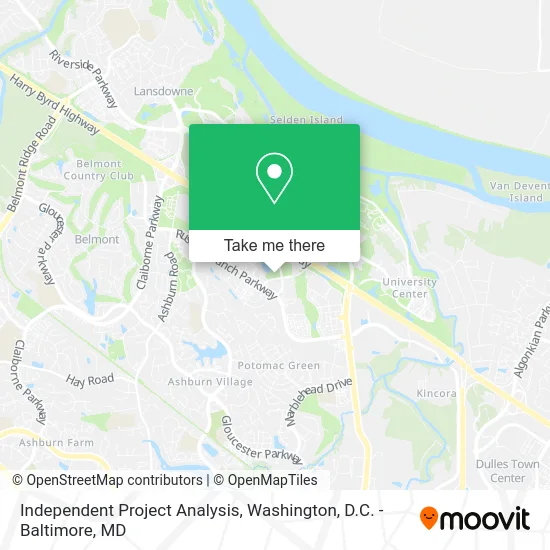 Independent Project Analysis map