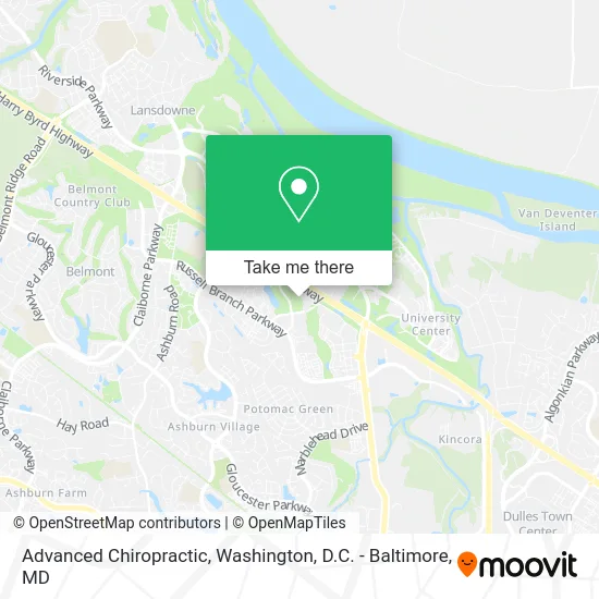 Advanced Chiropractic map