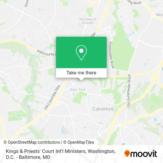 Kings & Priests' Court Int'l Ministers map