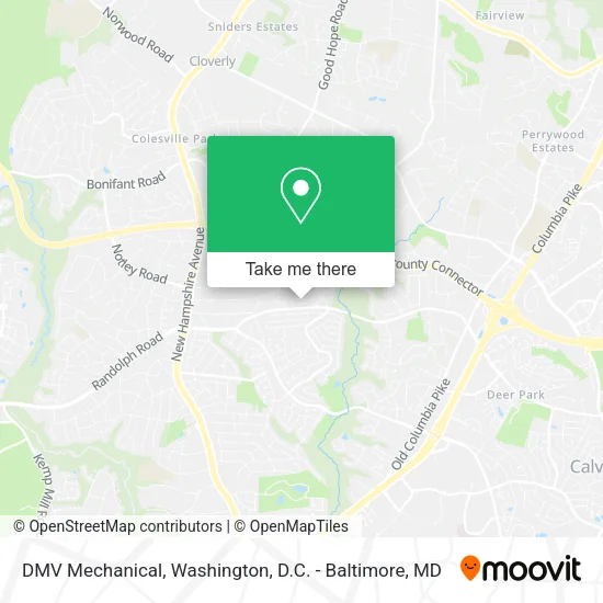 Mapa de DMV Mechanical