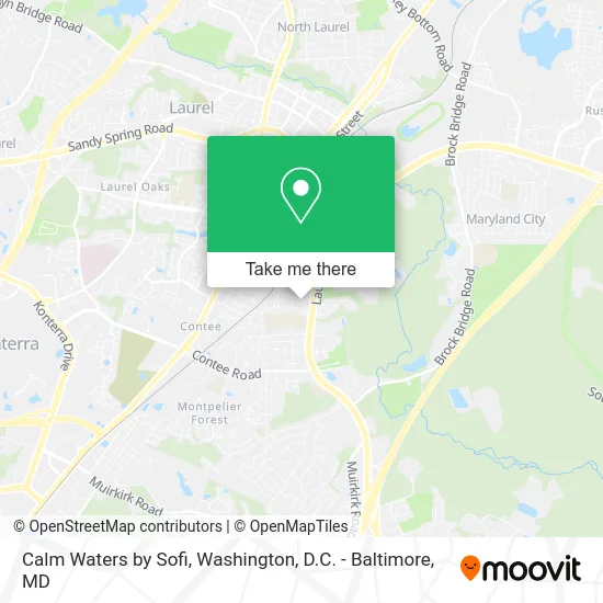 Calm Waters by Sofi map