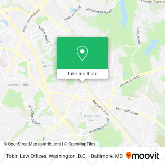 Mapa de Tobin Law Offices