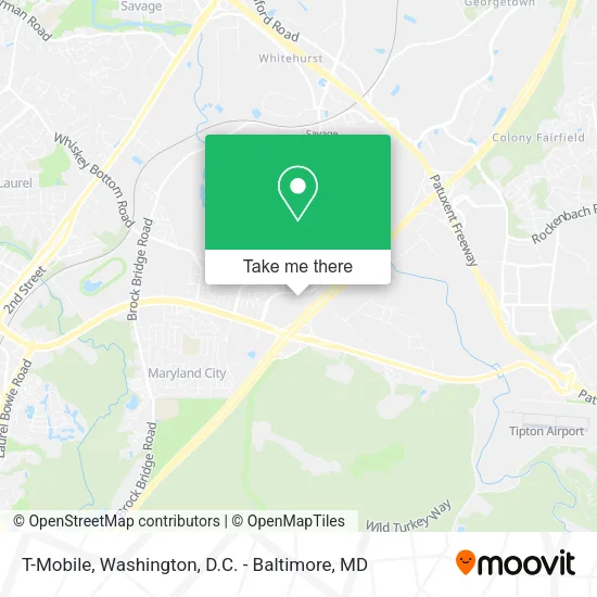 T-Mobile map