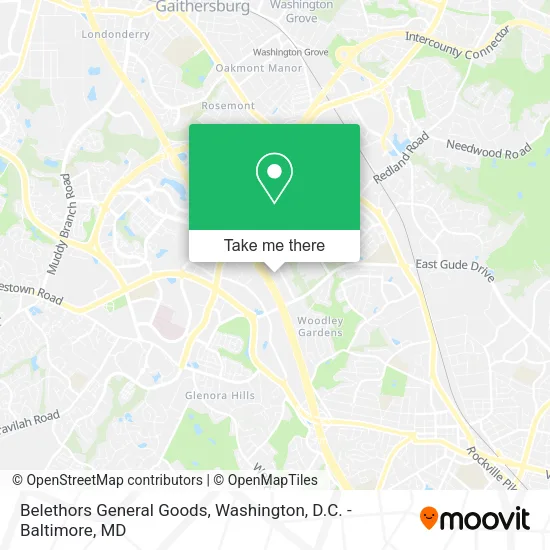 Mapa de Belethors General Goods