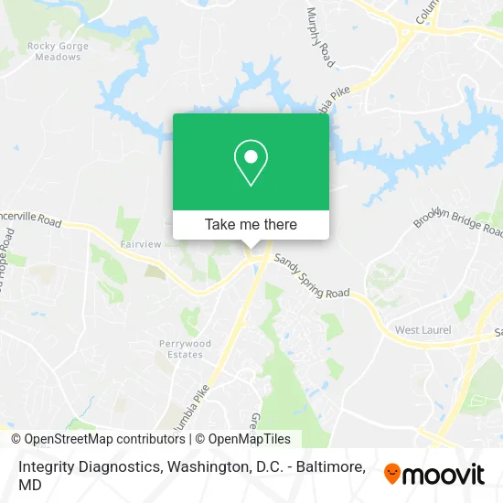 Integrity Diagnostics map
