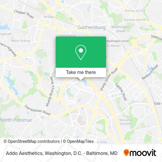 Addo Aesthetics map