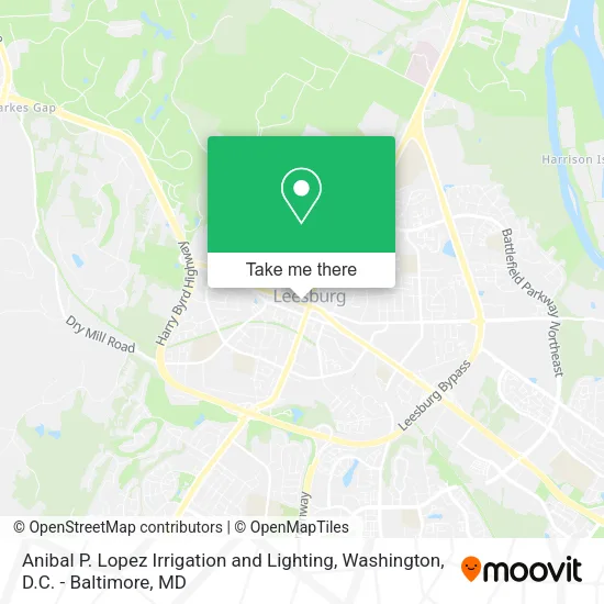 Anibal P. Lopez Irrigation and Lighting map