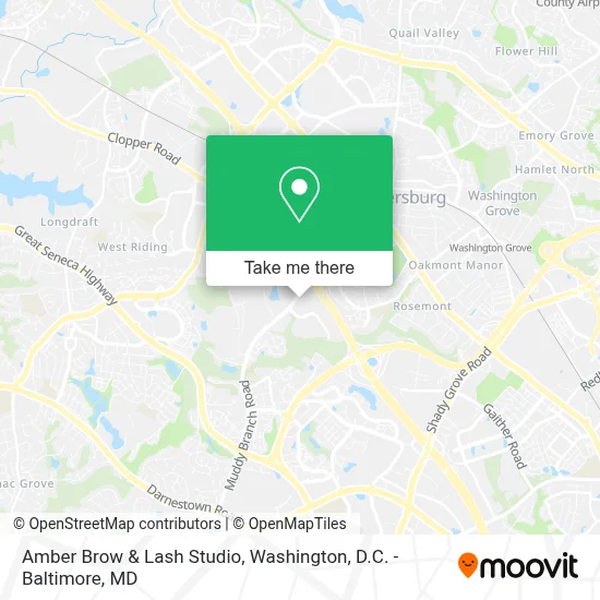 Amber Brow & Lash Studio map