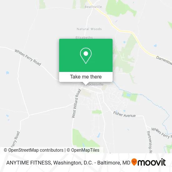 ANYTIME FITNESS map