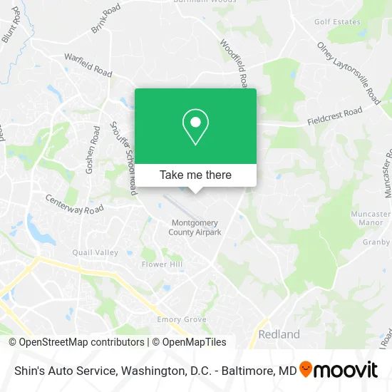 Shin's Auto Service map