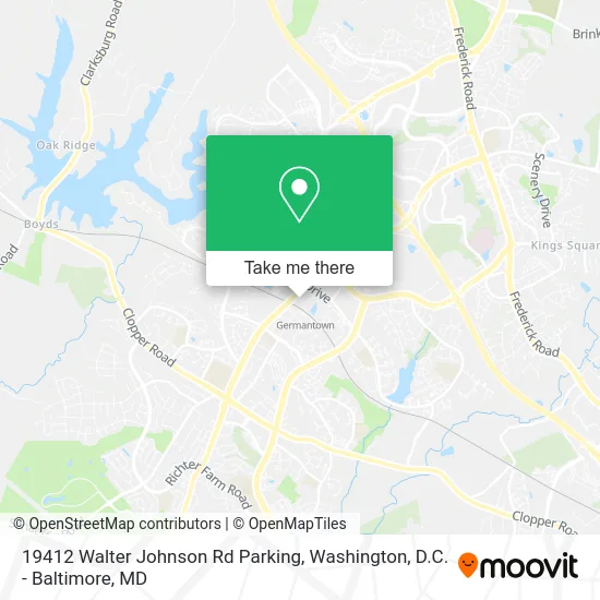 19412 Walter Johnson Rd Parking map