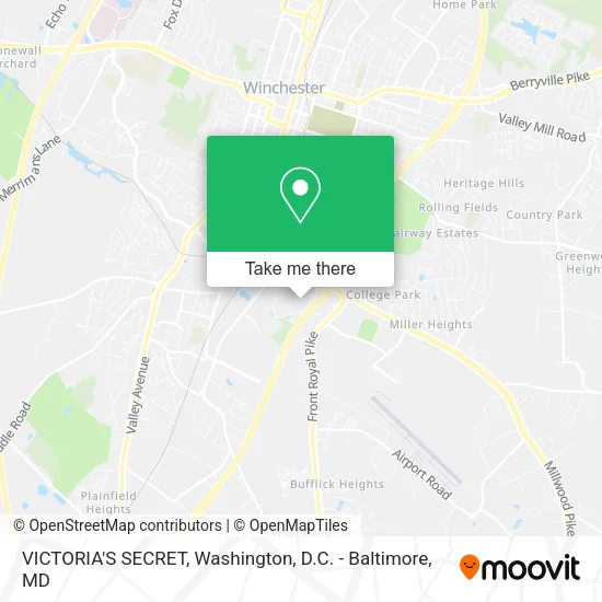 Mapa de VICTORIA'S SECRET