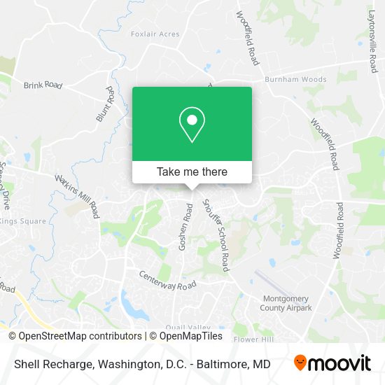 Shell Recharge map