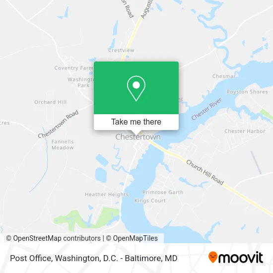 Post Office map
