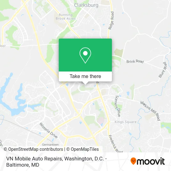 VN Mobile Auto Repairs map