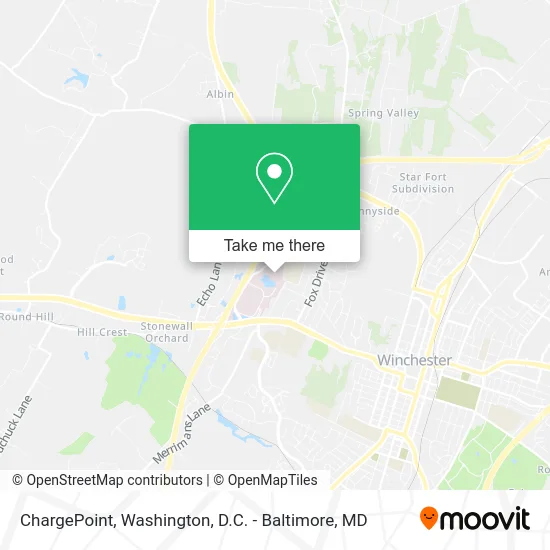 ChargePoint map