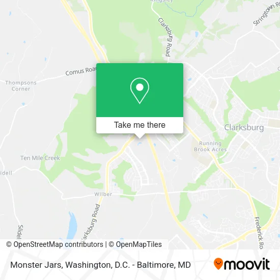 Monster Jars map