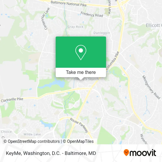 KeyMe map