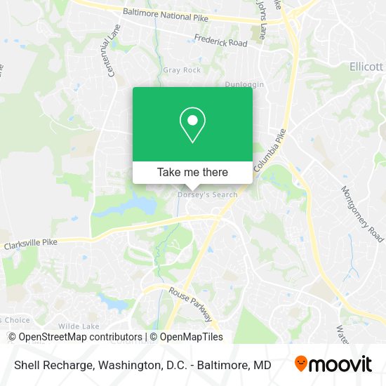 Shell Recharge map
