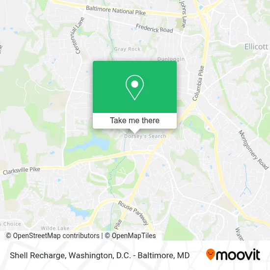 Shell Recharge map
