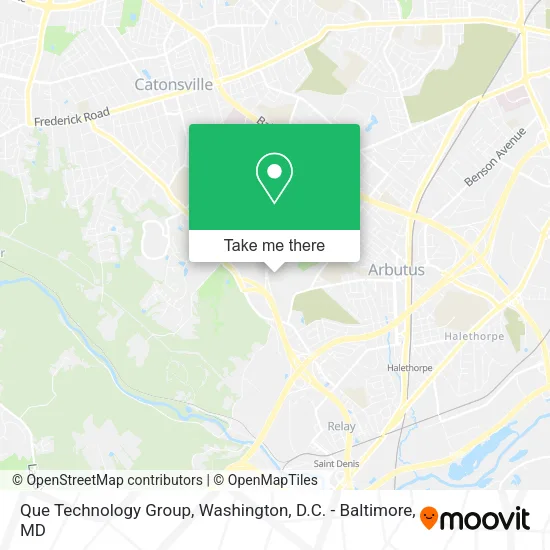 Mapa de Que Technology Group