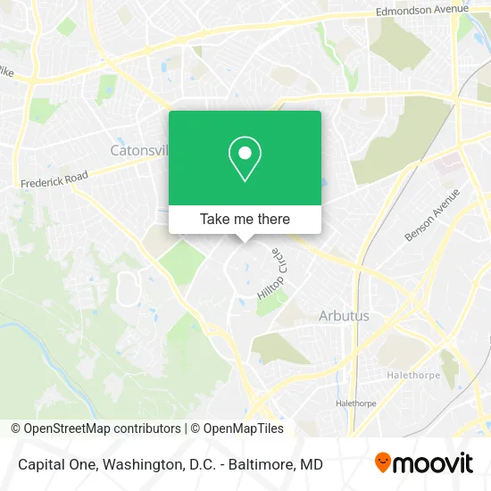 Capital One map