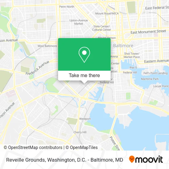Mapa de Reveille Grounds