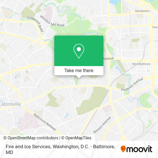 Mapa de Fire and Ice Services