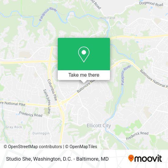 Studio She map