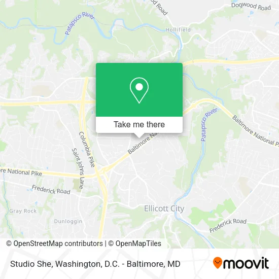 Studio She map