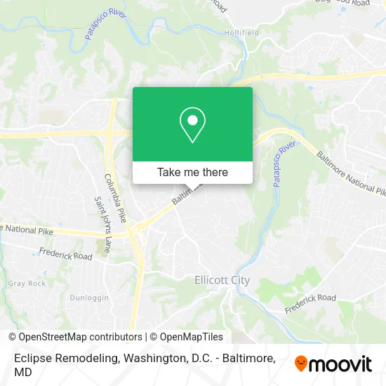 Eclipse Remodeling map