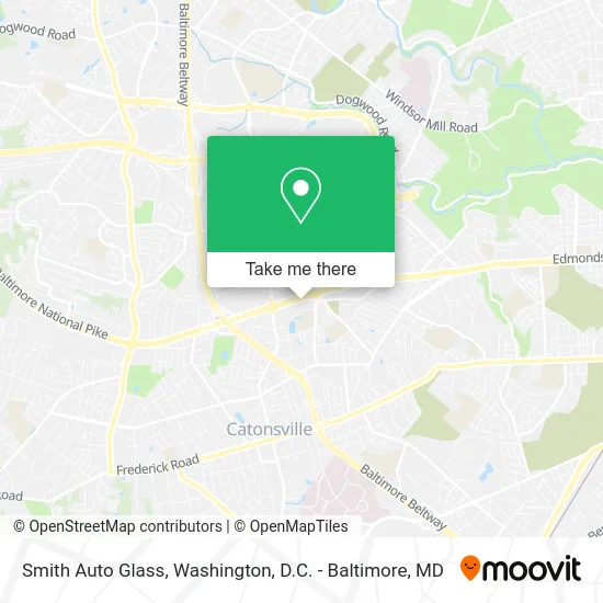 Smith Auto Glass map