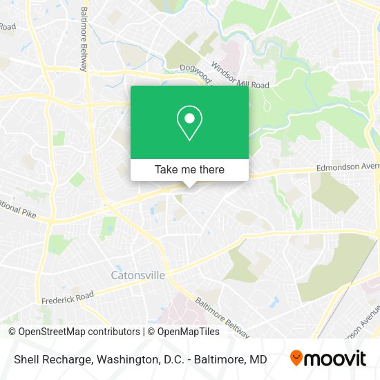 Shell Recharge map