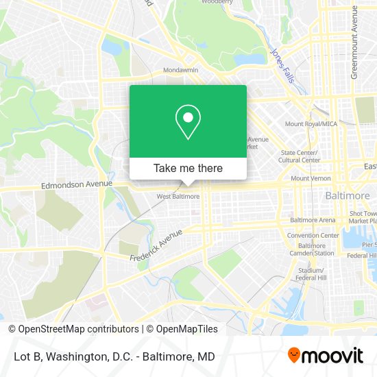 Lot B map