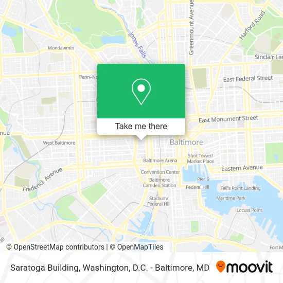 Saratoga Building map