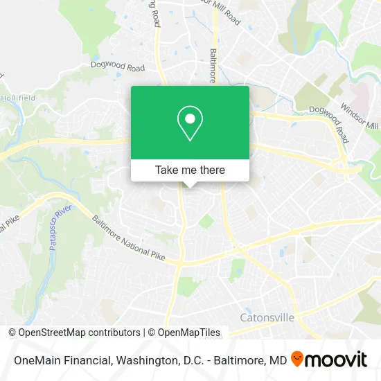 OneMain Financial map