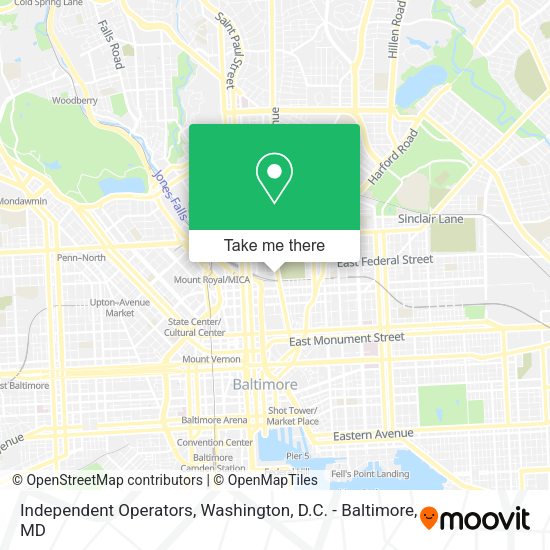 Independent Operators map