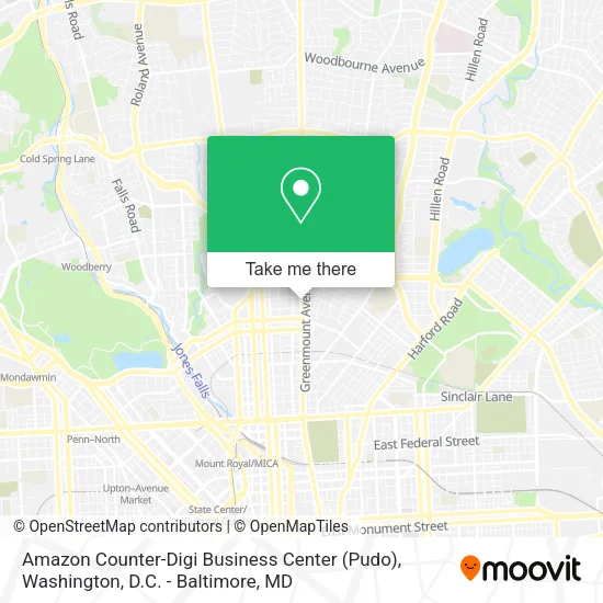 Mapa de Amazon Counter-Digi Business Center (Pudo)