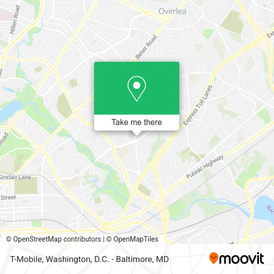 T-Mobile map