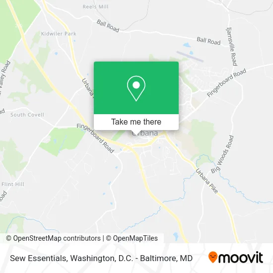 Mapa de Sew Essentials